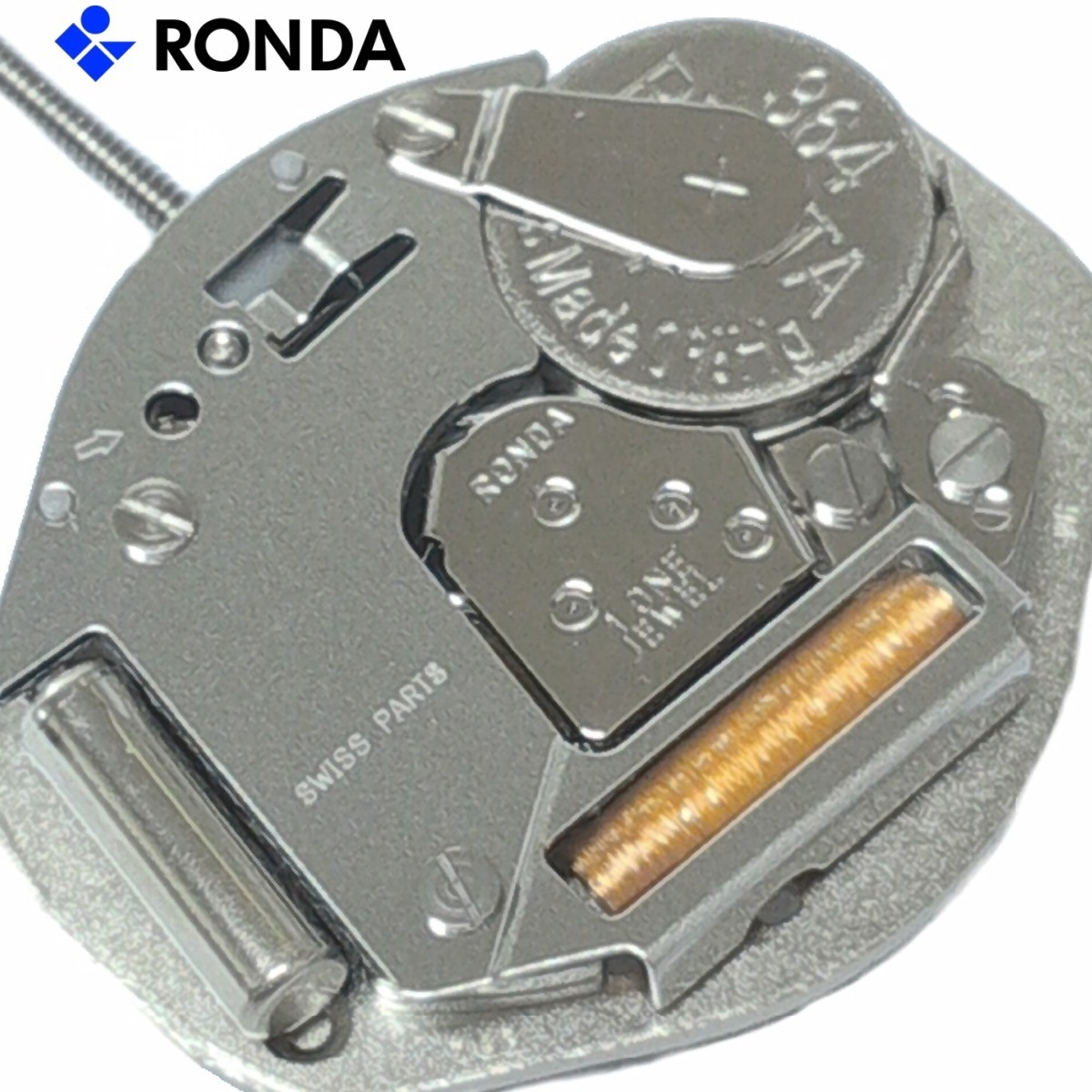 Replacement quartz watch movement RONDA 763 Replace Ronda quartz movement by yourself