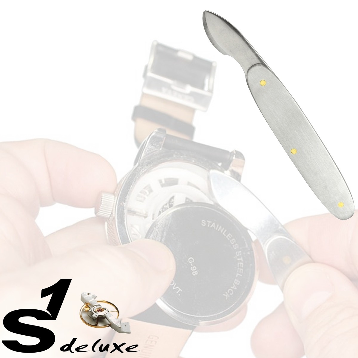 Watch repair deluxe sales watch tool set