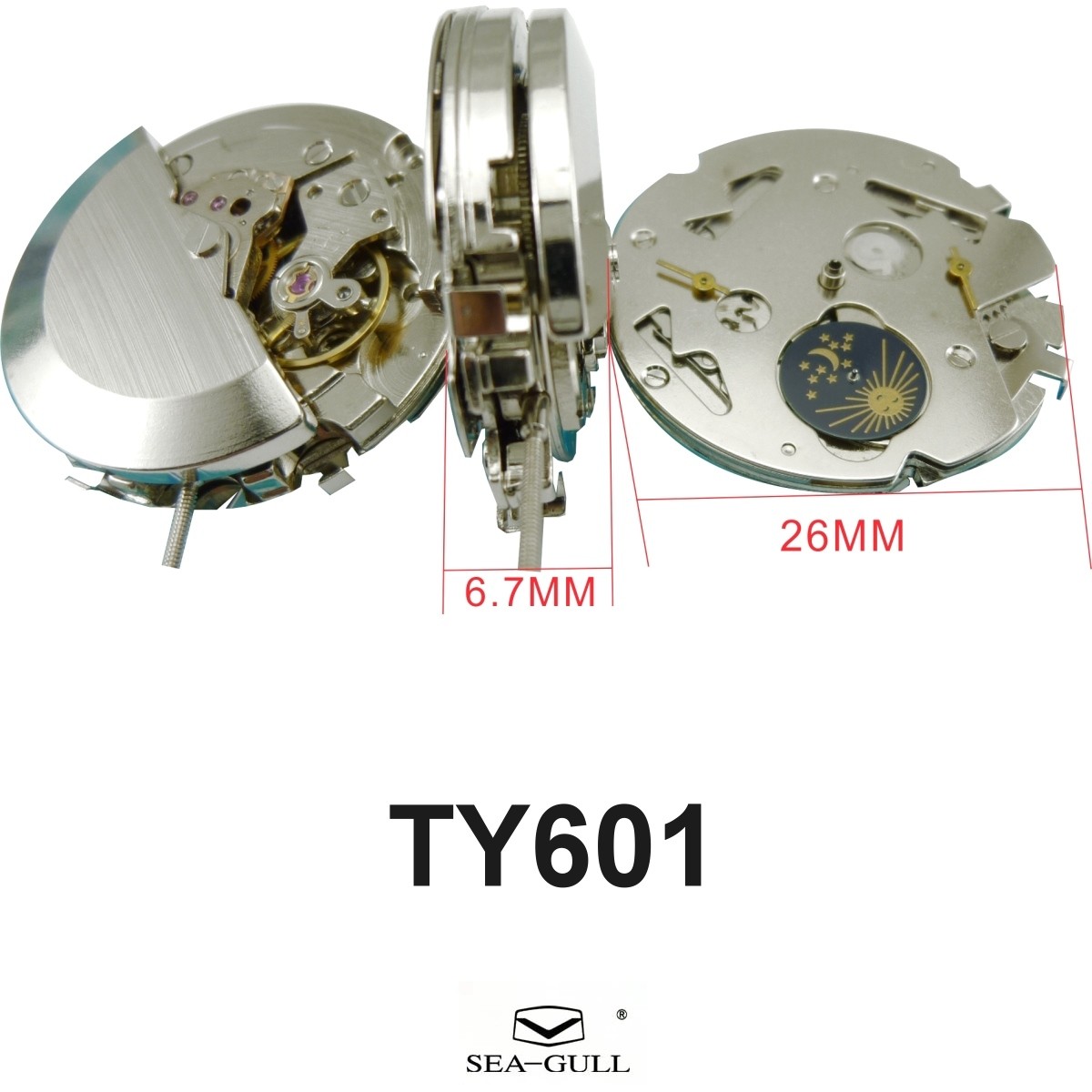 Caliber ty603k automatic movement deals