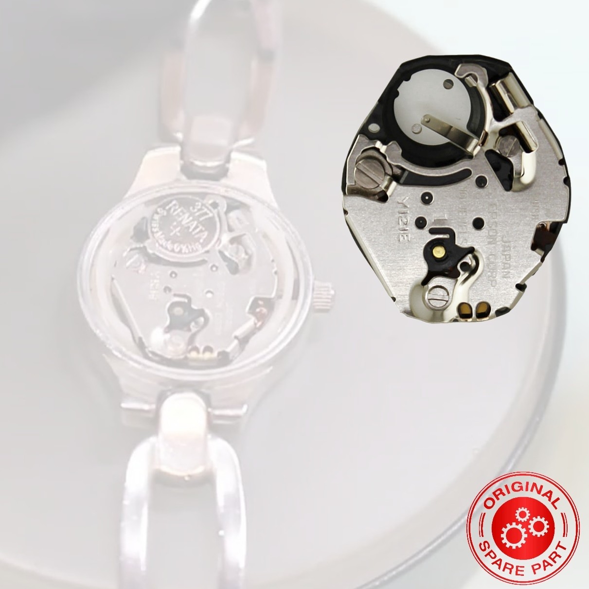 Seiko S Epson Corp. quartz watch movement Y121 E G Change