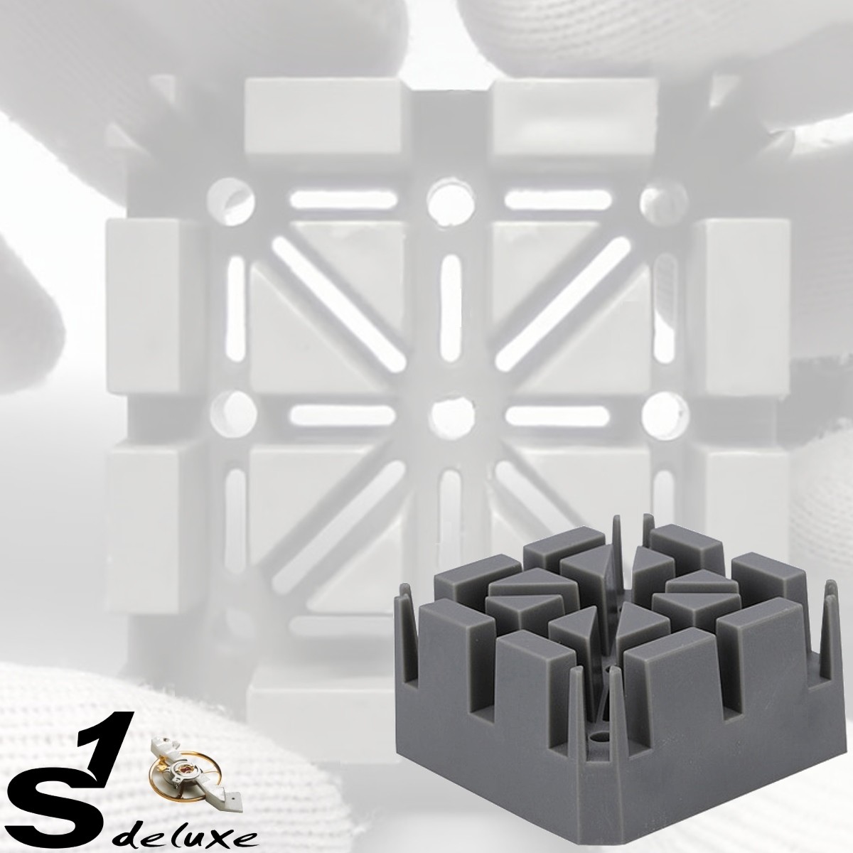 Watch band deals holder block