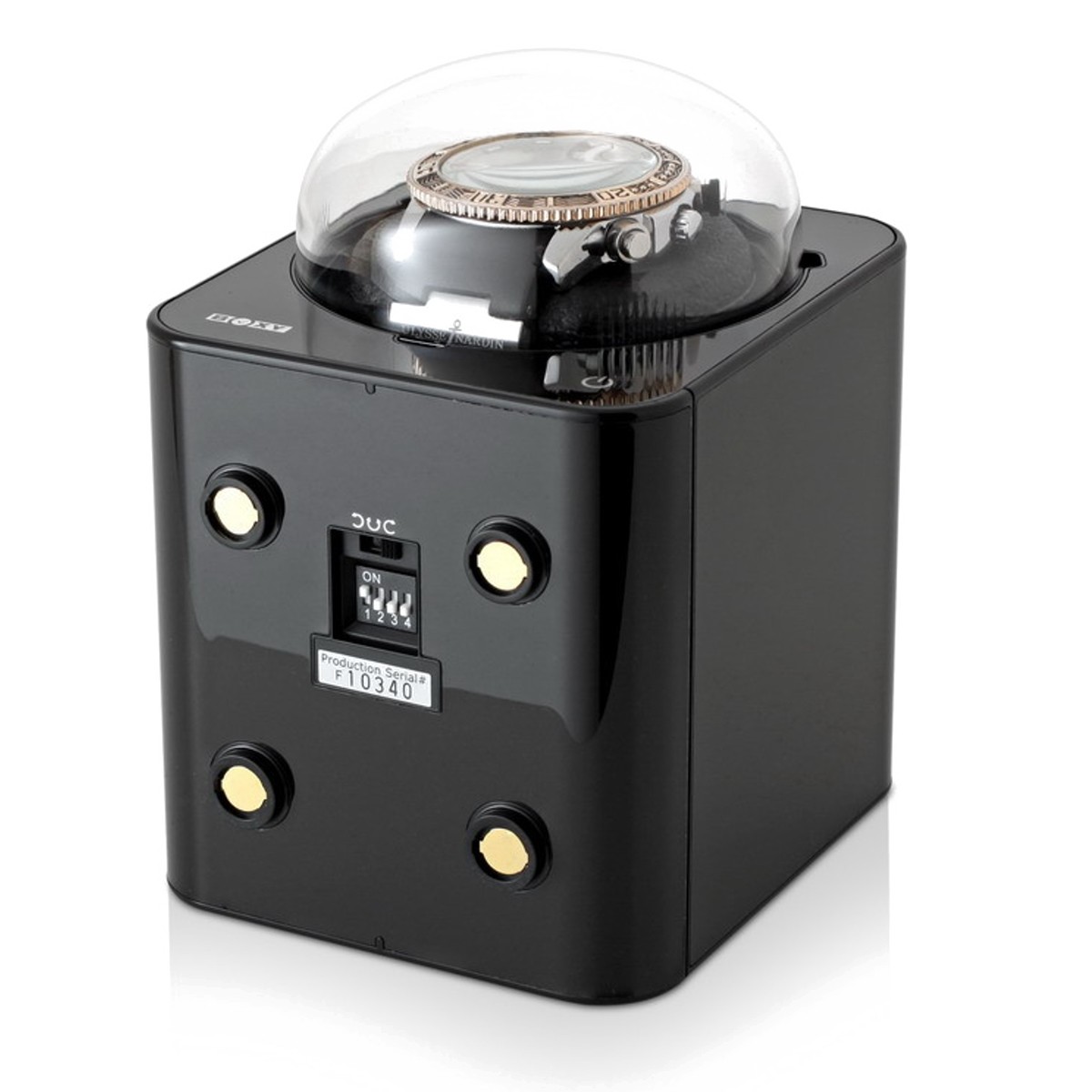 BECO BOXY FANCY BRICK watch winder BLACK