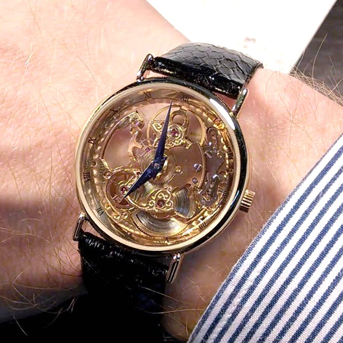 Swiss made skeleton ETA 2801 2 watch movement Buy a replacement ETA watch movement online