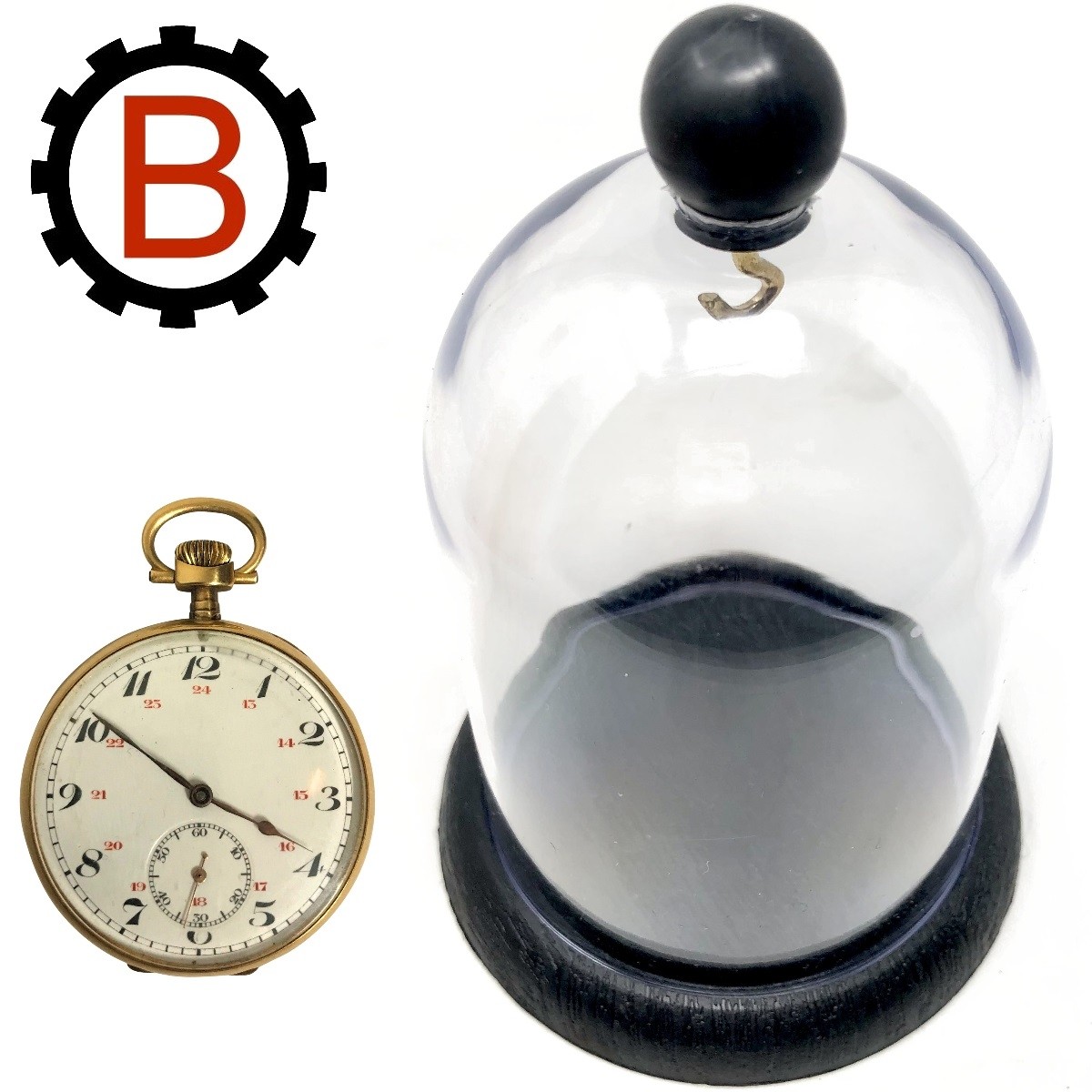 Pocket watch dome display case new arrivals