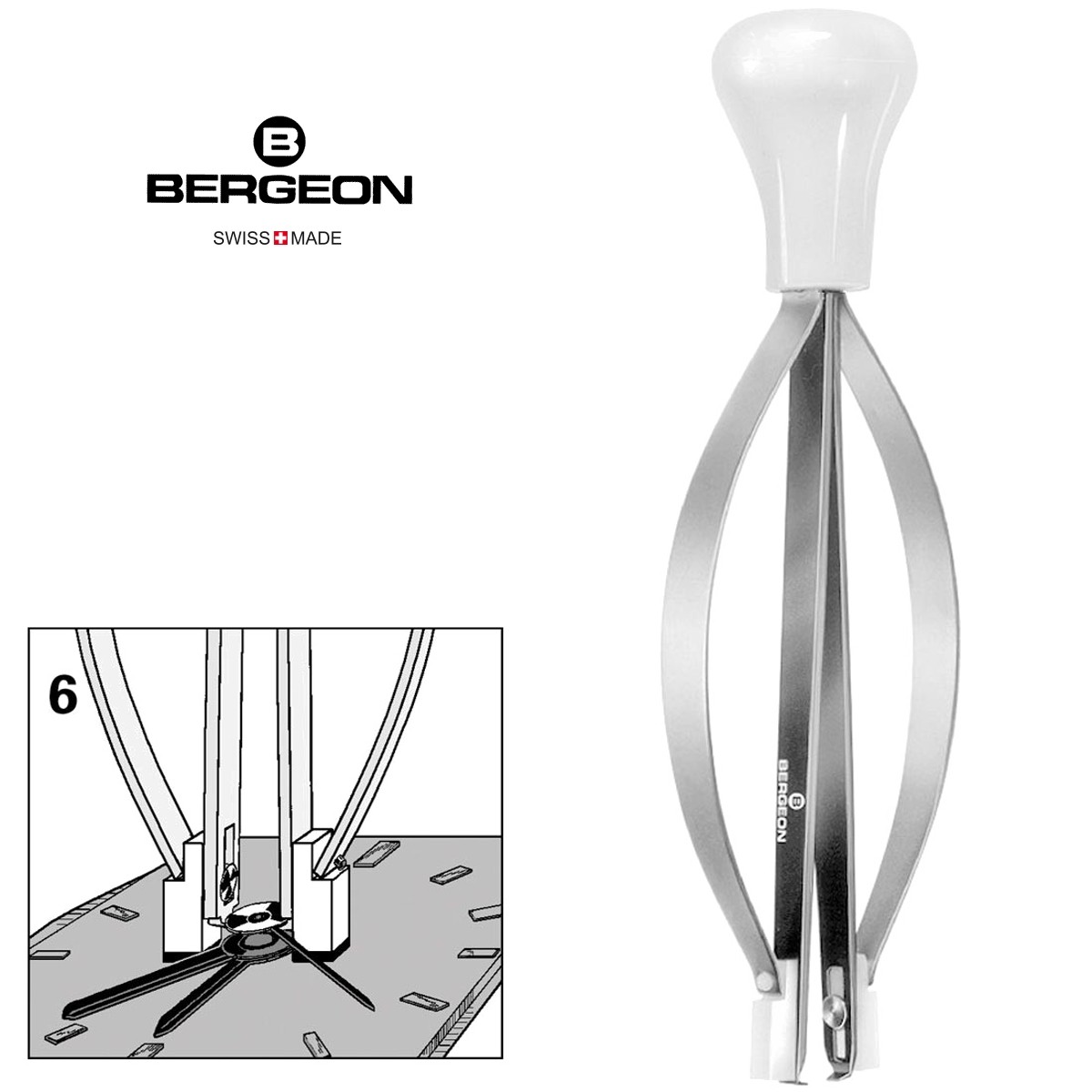BERGEON 30670 6 PRESTO 6 remover for second hands A Swiss made professional watchmaker tool