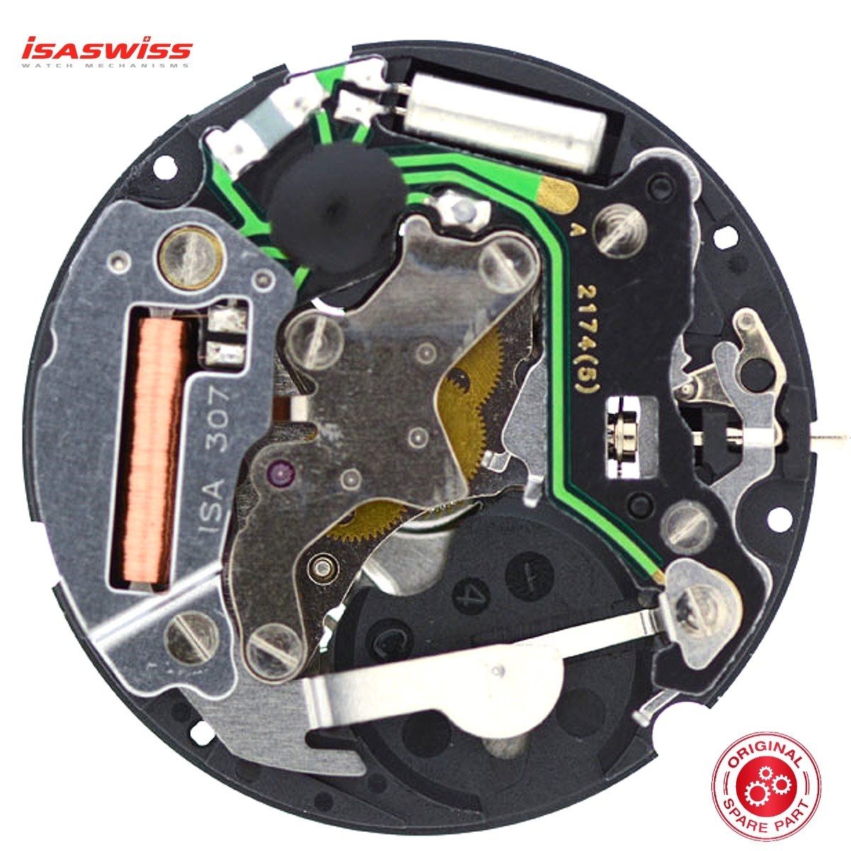 Replacement ISA 307 103 gents quartz watch movement Buy swiss