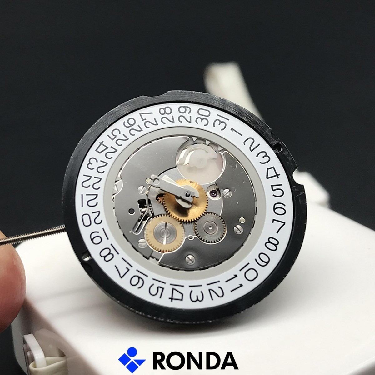 RONDA 515.24h GMT metal quartz watch movement Quartz watch