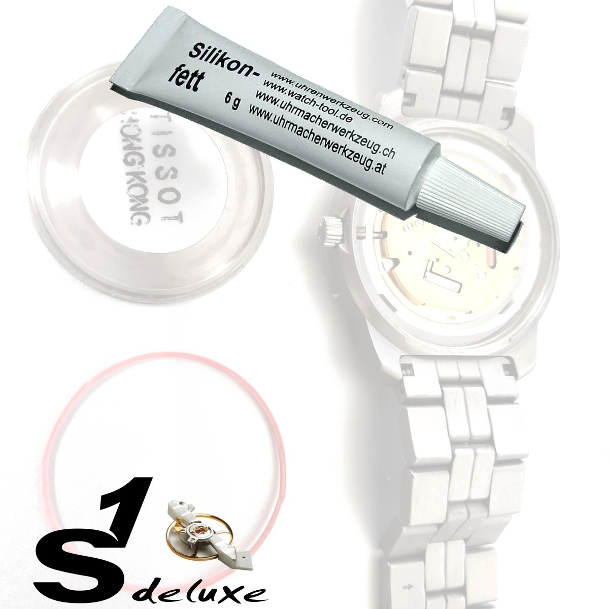 10 Grams High-Grade Silicone Grease for Waterproof Watch Gaskets