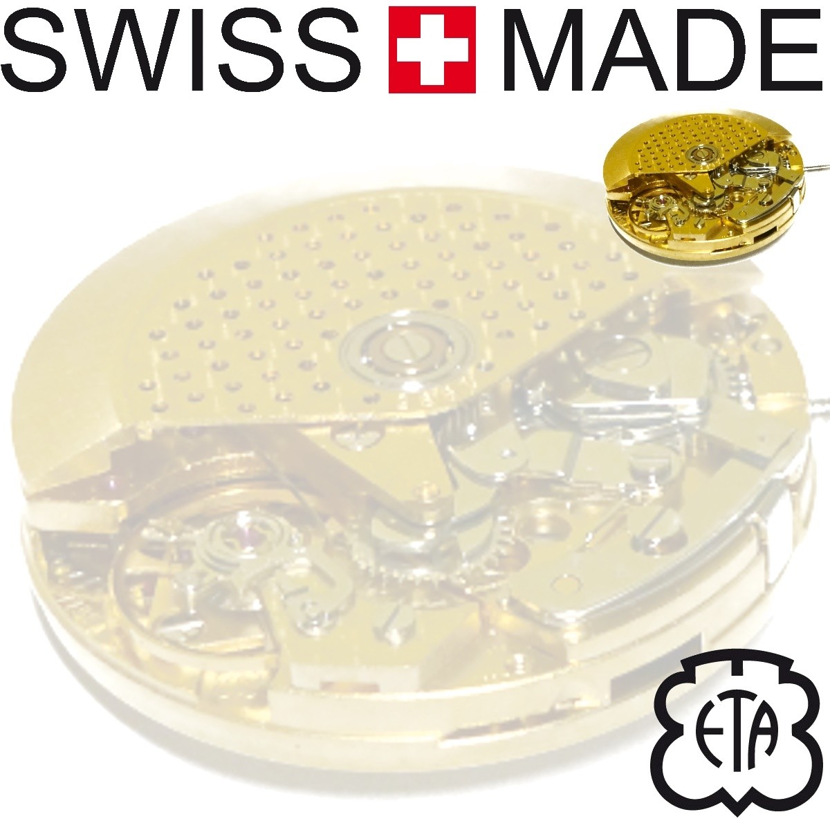 Gold plated ETA Valjoux 7750 chronograph watch movement Price