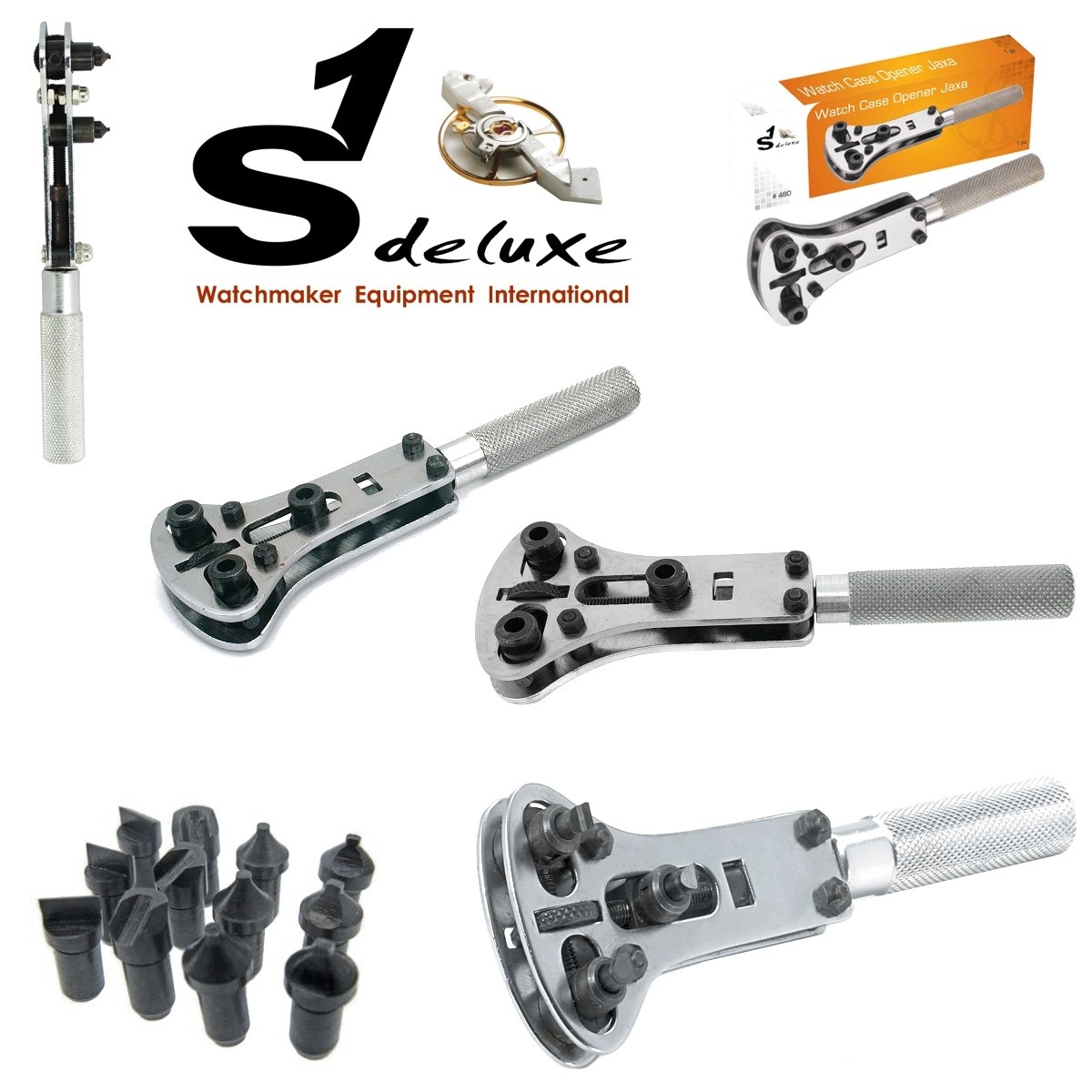 Watch case opener wrench S1 Deluxe ELITE STAR Cheap watch case opener tool
