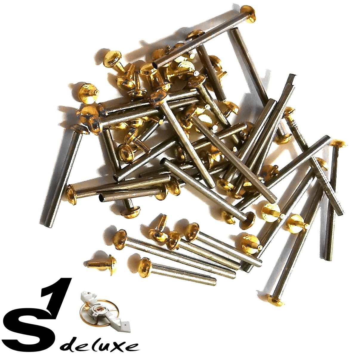 Set of friction pins T Bars for watch strap Replacement parts for bracelet and straps
