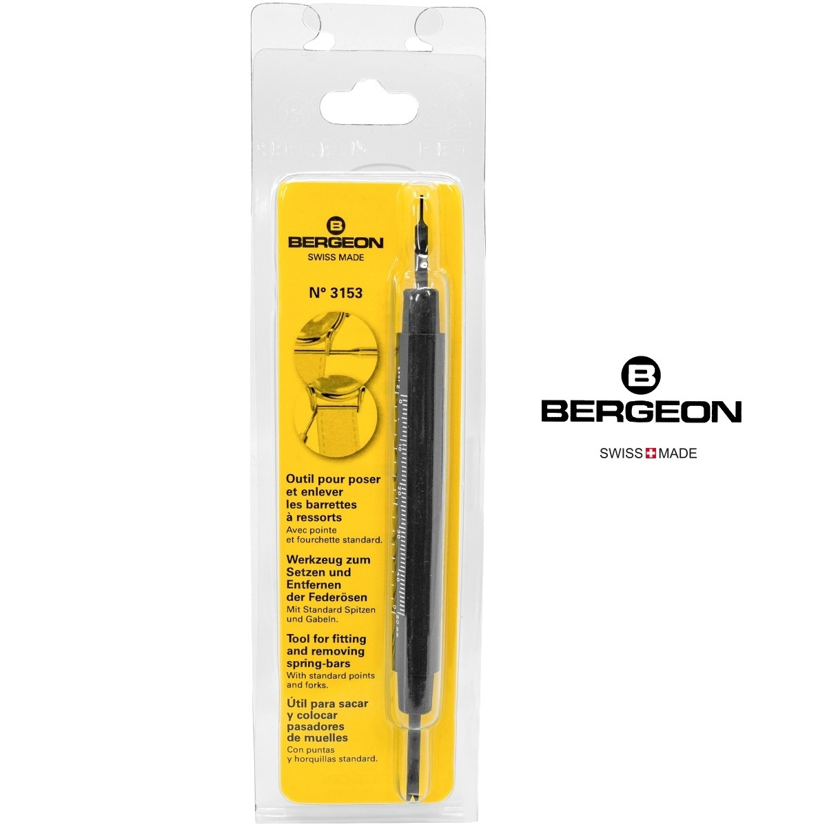 Bergeon 3153 classic spring bar tool watchmaker supplies online