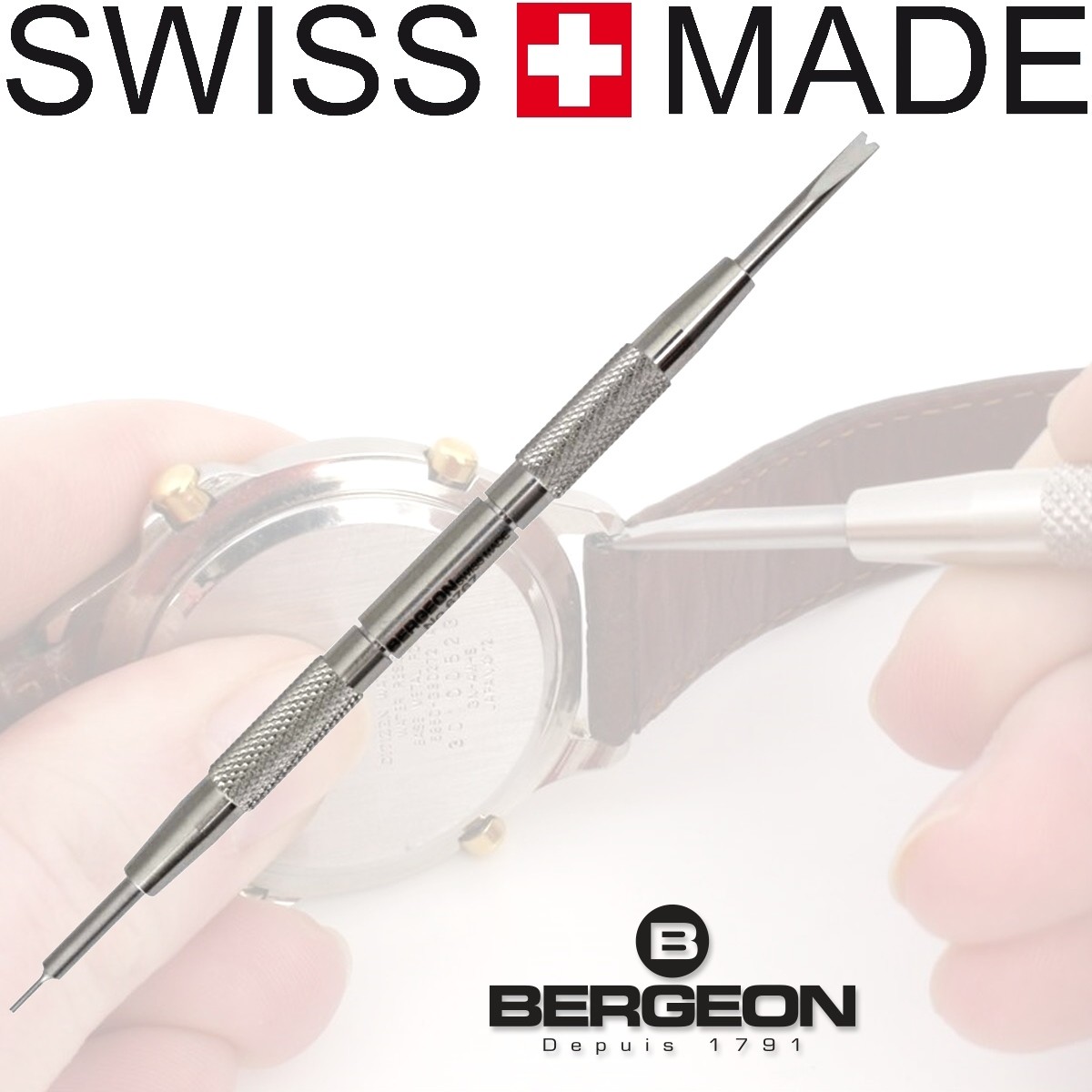 Bergeon spring bar tool 6767 S swiss made