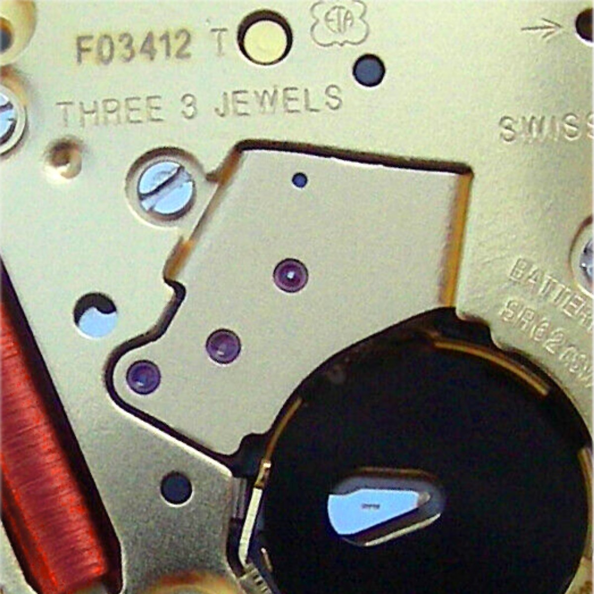 Mouvement De Montre Eta 956.112 Non Testé - Pour Pièces Ou Restauration Saint Gottard
