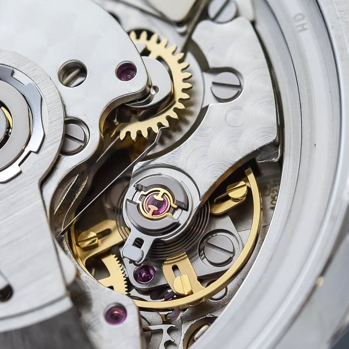 Swiss ETA Valjoux 7750 Automatic Movement - 25 Jewels, White Dial, English Day Date (New Old Stock)