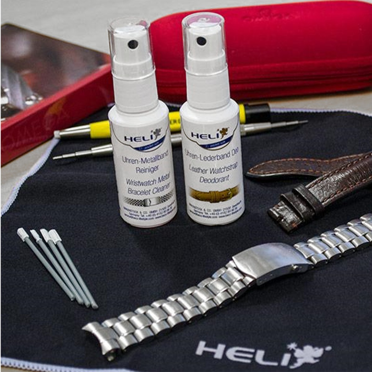 HELI cleaning kit PRO for watch straps and bracelets
