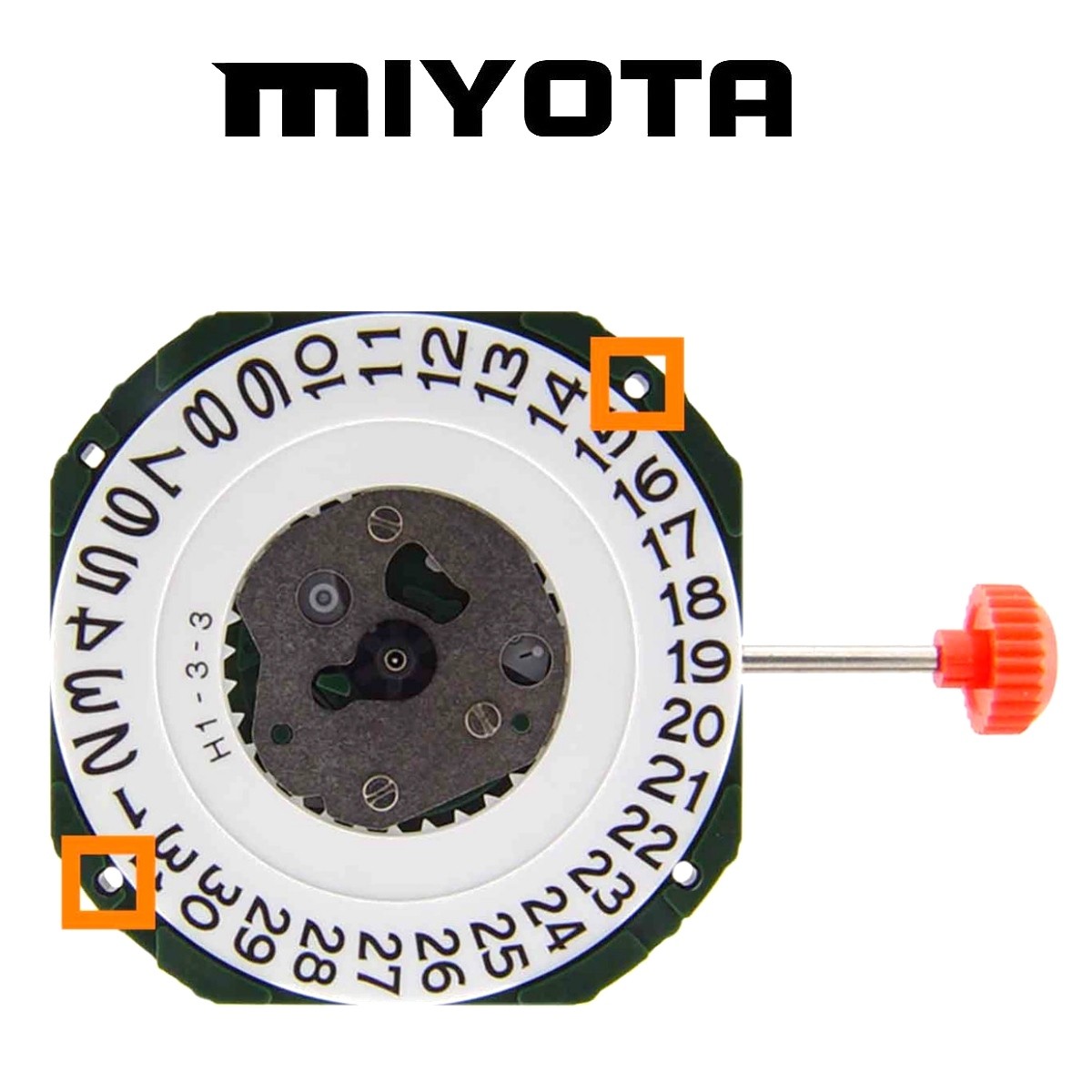 MIYOTA 2315 quartz watch movement with date order online authorized retailer watch movements