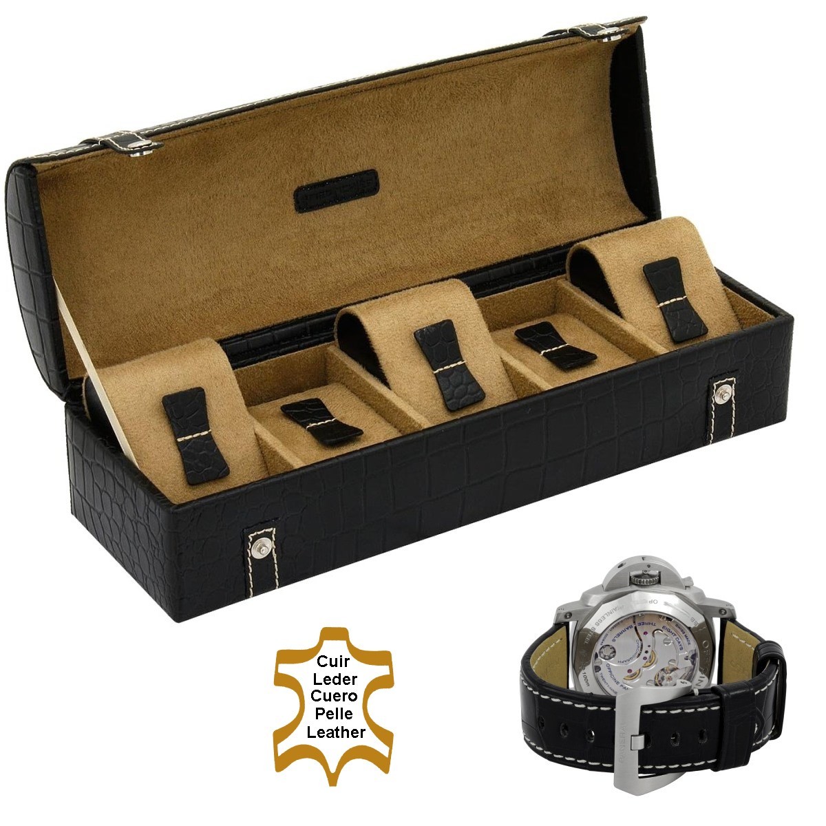 Friedrich 23 watch box CROCO FIVE MERIDIAN Order watch boxes