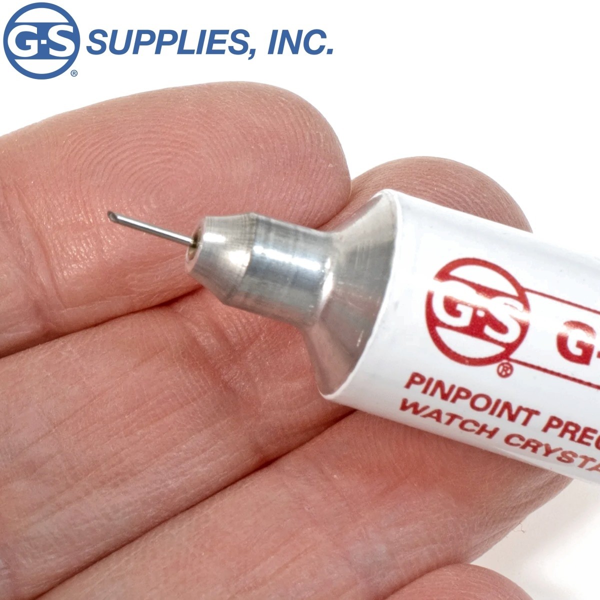 Watch crystal glue outlet