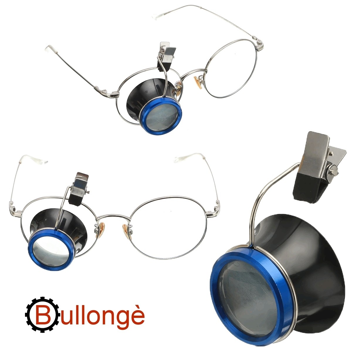 Loupe à discount clipser sur lunettes