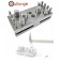 BULLONGÈ DC14 disc cutter set, 14 Sizes 3.0mm - 16.0mm 