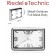 Mini Quartz Clock RETRO CLASSICA by Riedel Technic