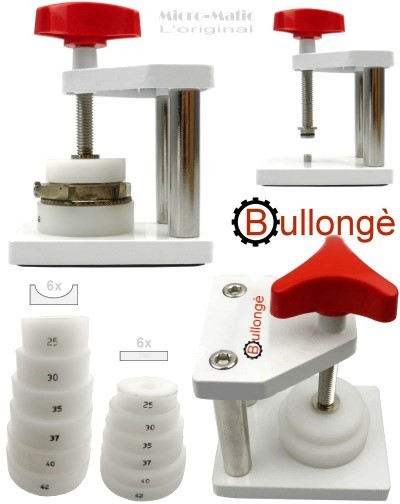 Watch case press tool BULLONGE MICRO MATIC watch case back closer tool