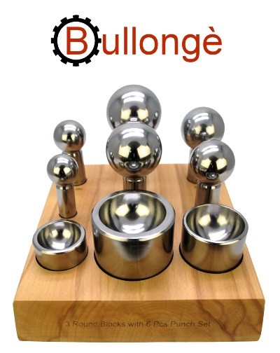 6 King-Size steel dapping punch set SYLEFORM-MEGA9