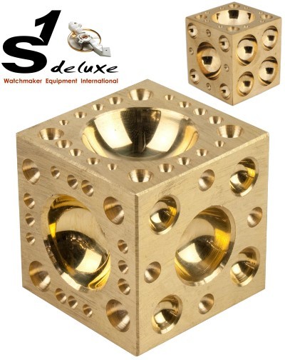 Bronze doming block 1.5x1.5 Inch or 3.8x3.8x3.8cm