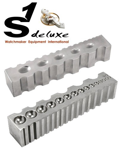Dapping die & design block to forming metal sheets