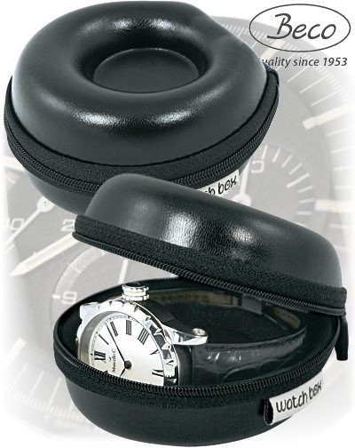 Watch box by Beco RONDO hard case etui Buy watch cases directly from the manufacturer
