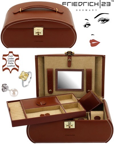 Watch.- and jewelry box Friedrich | 23 CLAY SOFT