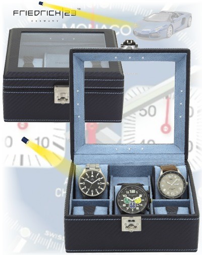 Watch box with led light sale