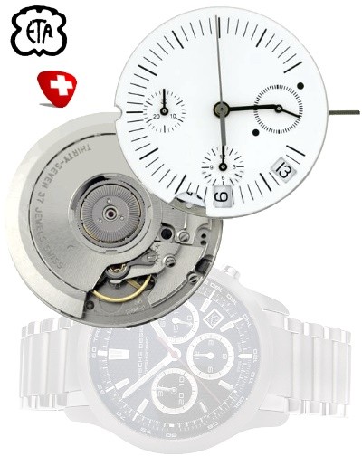 ETA 2894-2 Modul für Chronograf Bicompax Movement Modul Chronograph 8510 