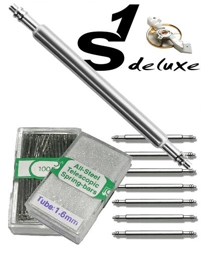 100 high quality 316L stainless steel spring bars 10mm How to replace watch spring bars