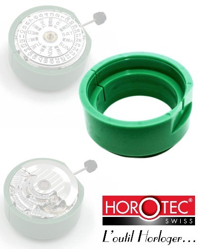 Horotec watch movement holder for ETA 2824-2