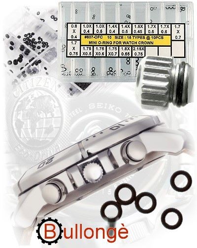 Seiko watch hotsell gasket sizes