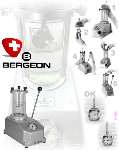 Watch water sales resistance tester