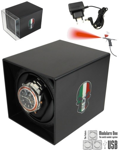 MODULARE ONE USB SKULL ITALIA watch winder PRO