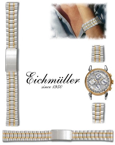 Watch strap ELITE BICOLOR 18mm