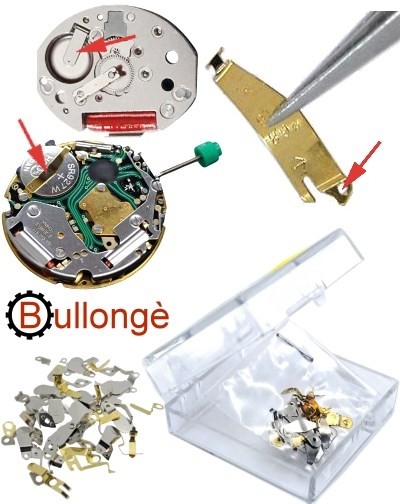 Set Batteriehaltefedern für Quarzuhren