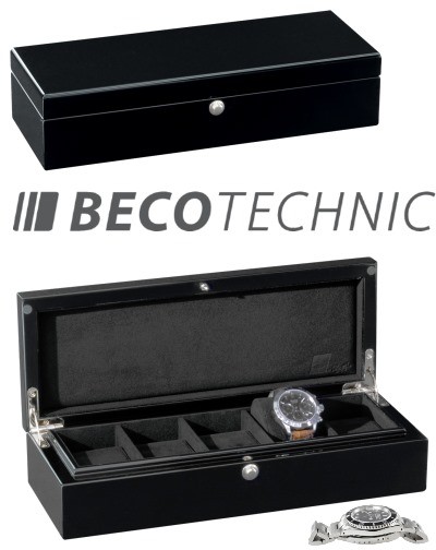Watch storage box BECO TECHNIC PIANO 5 SILK Buy cheap watch