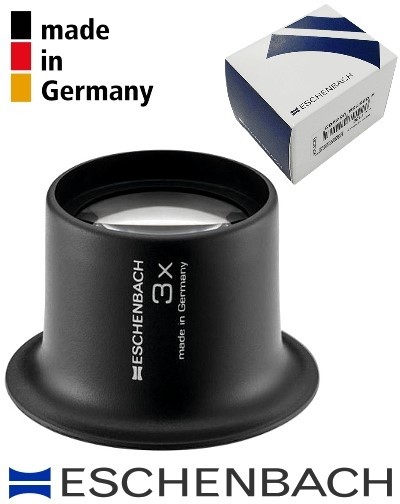 Ruper 'Original' x10 Chrome Loupe (20mm) – ZOIC PalaeoTech Limited