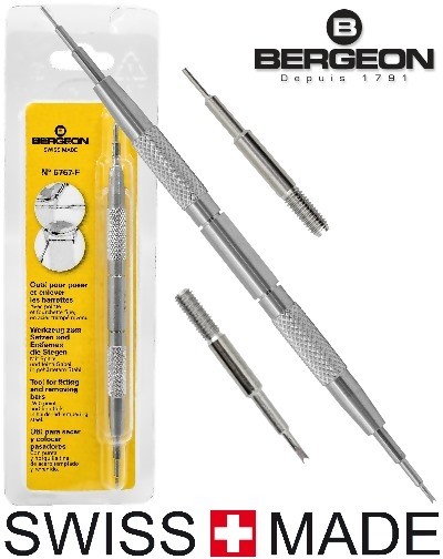 Bergeon spring bar tool 6767 F swiss made perfect for professional