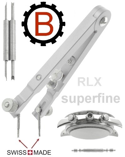 Spring bar plier BULLONGÈ 6825-XF MINI for Rolex watches