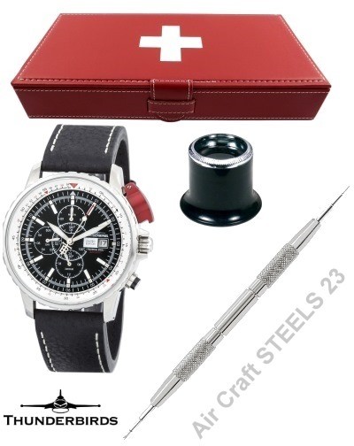 Thunderbirds Air Craft Watch STEELS 23