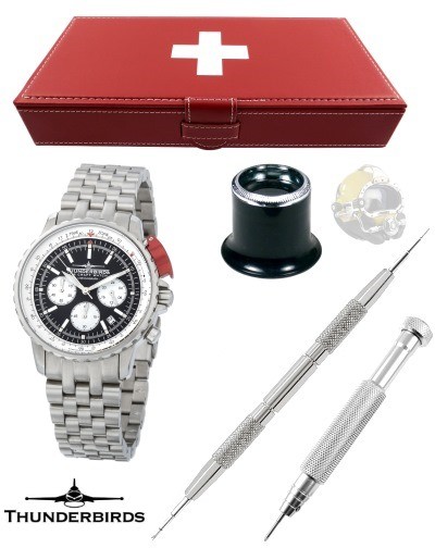 Thunderbirds Air Craft Watch STEELS PRO