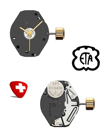 Eta quartz top movement price