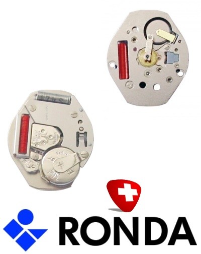 Replacement quartz watch movement RONDA 763 Replace Ronda quartz movement by yourself