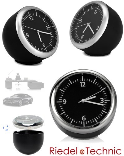 Mini Quartz Clock CLASSIC 1975 by Riedel Technic